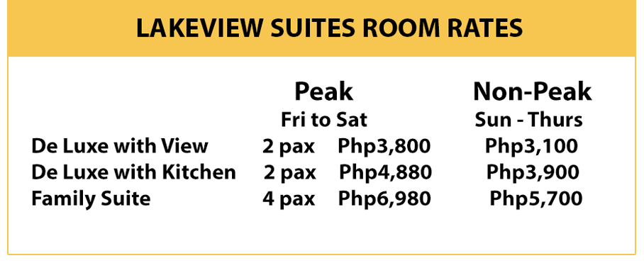 Lakeview Room Rates